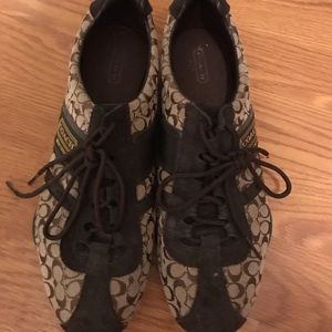 Coach tennis shoes